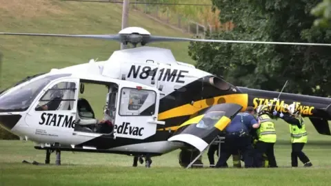 Five officers shot in PA, three of whom in serious state