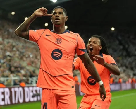Attacker ruins the Magpies' big occasion and declares: ‘I’m improving at the Catalan club’