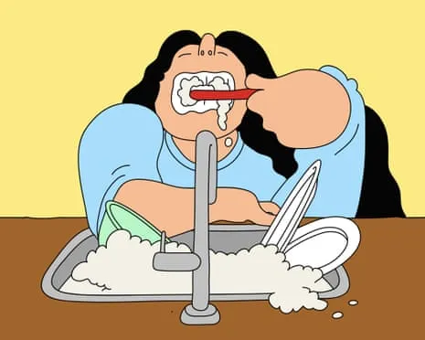 Ought Our Housemate Avoid Cleaning Their Teeth at the Kitchen Sink?